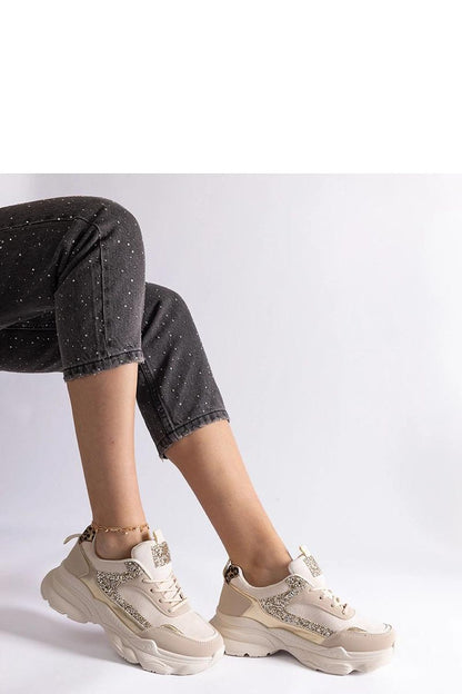 Stylish Solea eco-suede lace-up sneakers showcasing a chic brocade detail, available in EU sizes 36 to 41 for a luxurious fit.