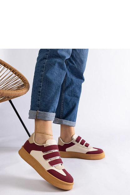 Solea eco-leather golden sneakers with practical Velcro fastenings, providing a perfect blend of elegance and everyday comfort for modern fashion.