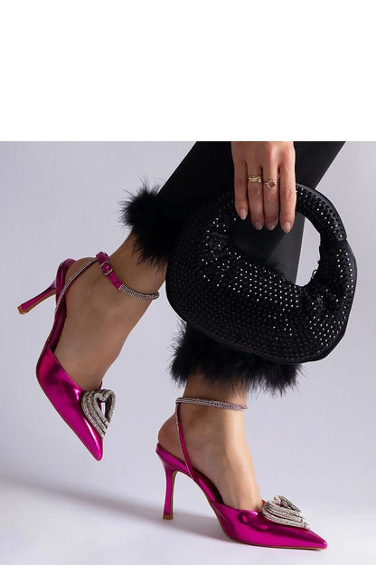 Stylish Solea high heel pumps on a chic display, highlighting their luxurious design and comfortable fit.