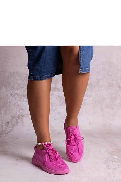 Luxurious Solea Khitam dark pink summer sports sneakers for women, featuring a lightweight and stylish slip-on design, perfect for summer activities and combining comfort and elegance.