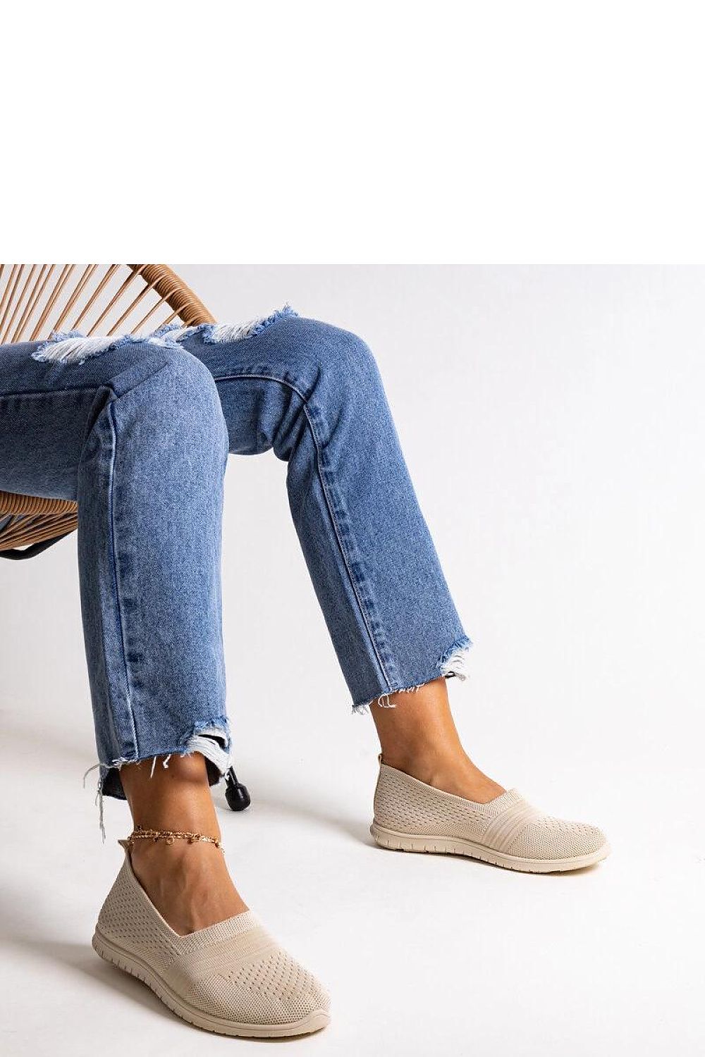 Solea lightweight beige slip-on sneakers displayed from multiple angles, highlighting the comfortable fit and elegant design for fashion-forward women.