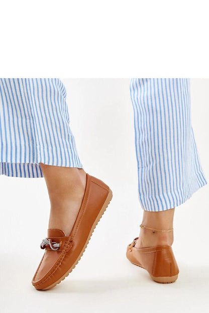 Elegant Solea black moccasins crafted from eco leather, adorned with sparkling zircon embellishments, showcasing style and comfort in EU sizes 36 to 41.