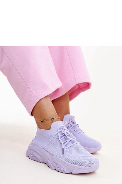 Luxurious Solea purple sneakers for women, featuring a stylish slip-on design with a sophisticated 5.5cm rubber sole, perfect for elevating everyday fashion.