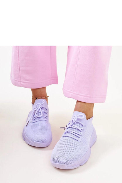 Solea Purple Sneakers for Women showcasing a stylish design with a 5.5cm rubber sole, rounded toe, and slip-on feature, perfect for modern luxury fashion.