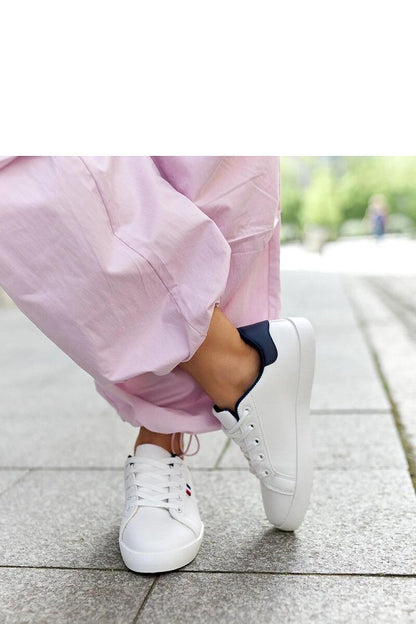 Luxurious Solea White Eco-Leather Sneakers for Women, showcasing stylish design and premium comfort, perfect for street fashion.