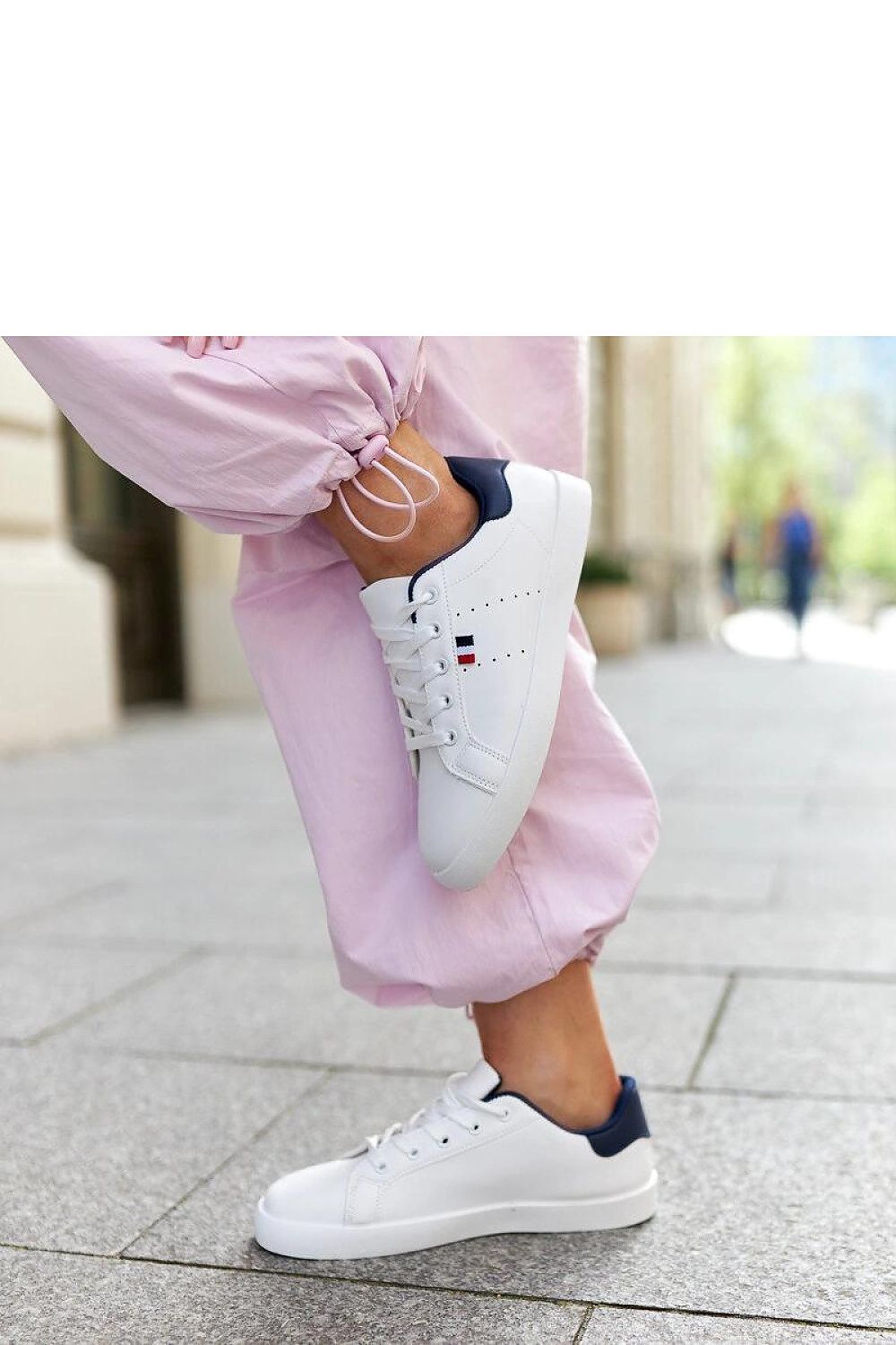 Timeless Solea White Eco-Leather Sneakers for Women, crafted for comfort and aesthetics, available in sizes EU 36-41.