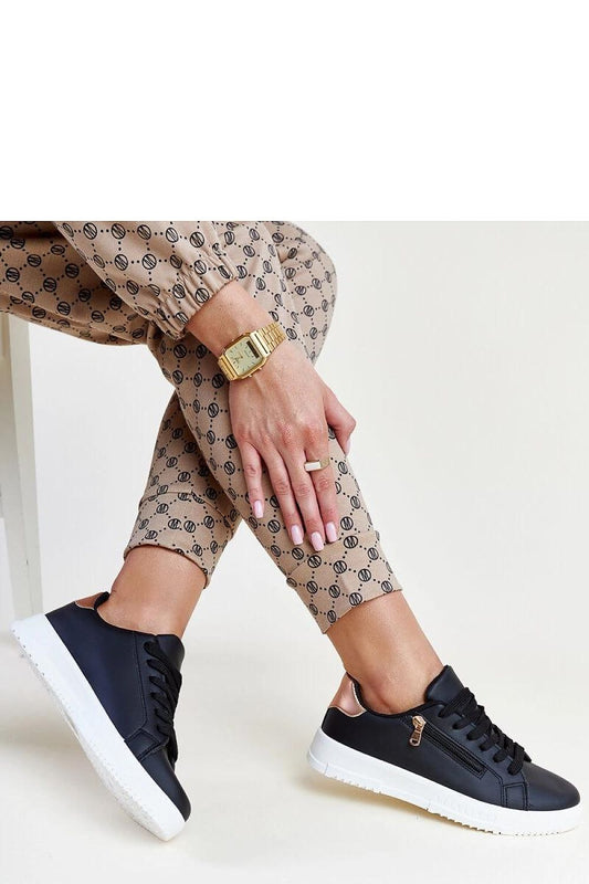 Elegant Solea Shanna Black Sneakers where contemporary design meets comfort, crafted from premium eco leather.