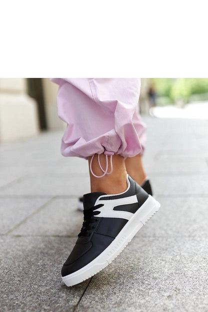 Solea Black Hagara Sports Sneakers showcasing high-quality rubber soles and a contemporary streetwear aesthetic for fashion-forward individuals.