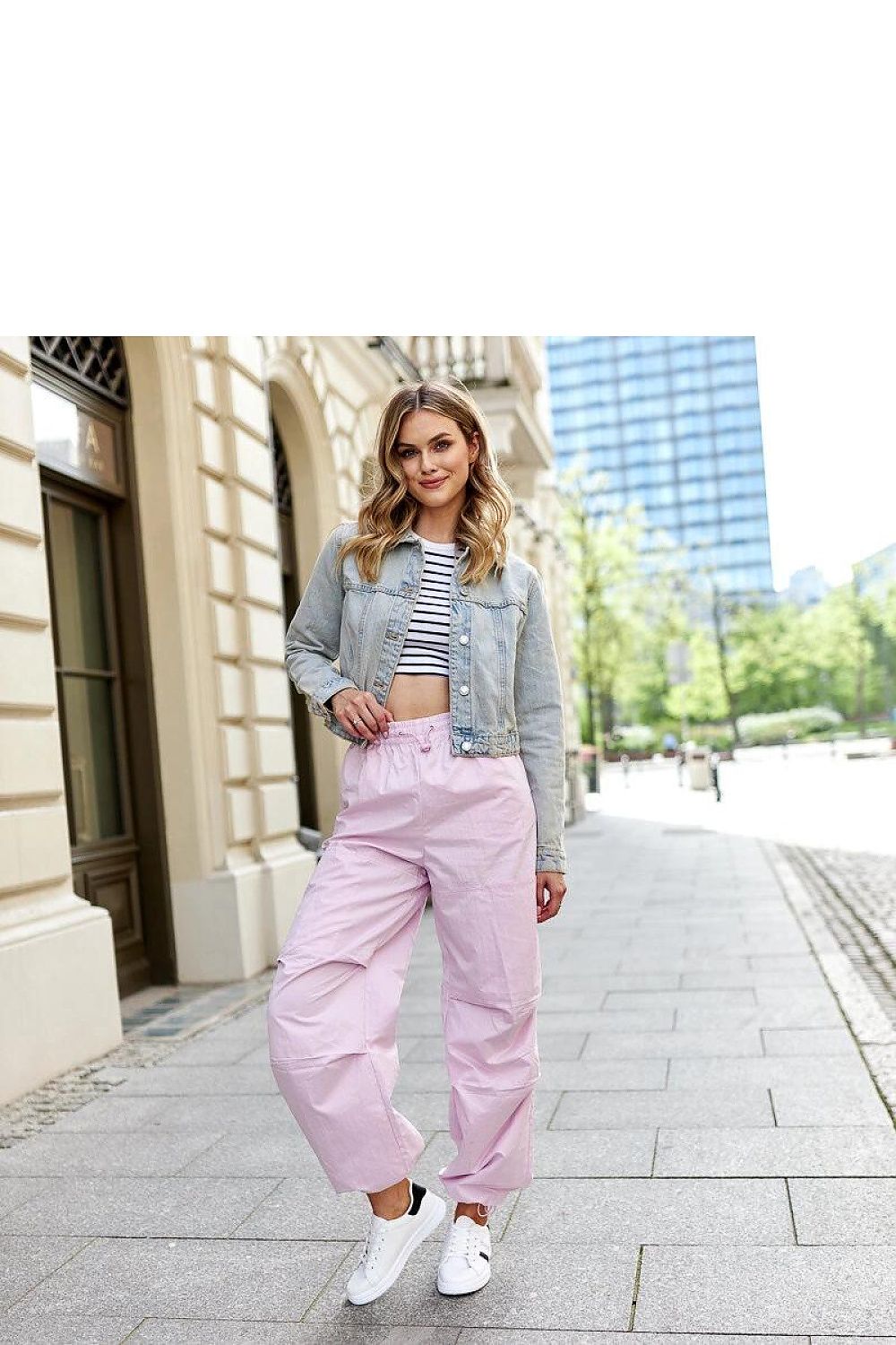 Solea Eco-Leather White Berdine Sneakers for Women, showcasing elegant design and comfort with a rounded toe and laced closure.