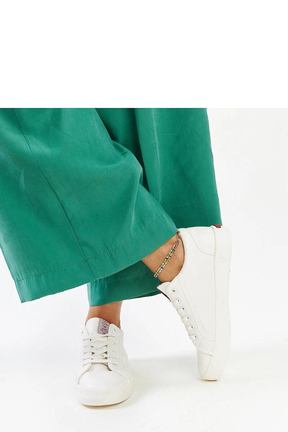 Elegant Eco-Leather Women's Sneakers by Solea featuring a rounded toe and low profile design, perfect for stylish daily wear with comfort.