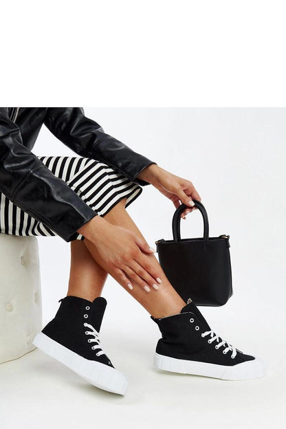 Solea Pink High-Top Sneakers for Women, showcasing the elegant laced design and durable rubber sole for urban sophistication.