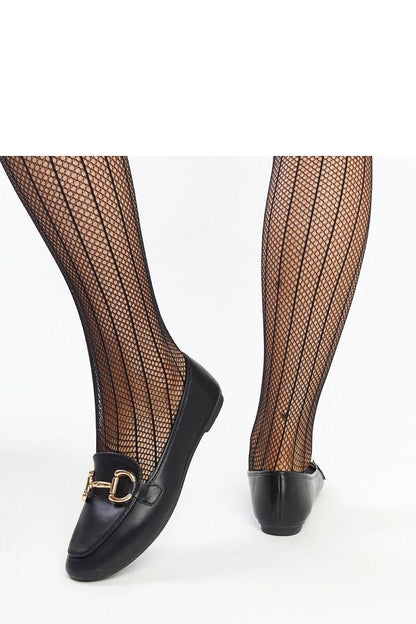 Solea's exquisite black eco-leather Tanja loafers with buckle, embodying sophistication and modernity, ideal for both casual and formal occasions.