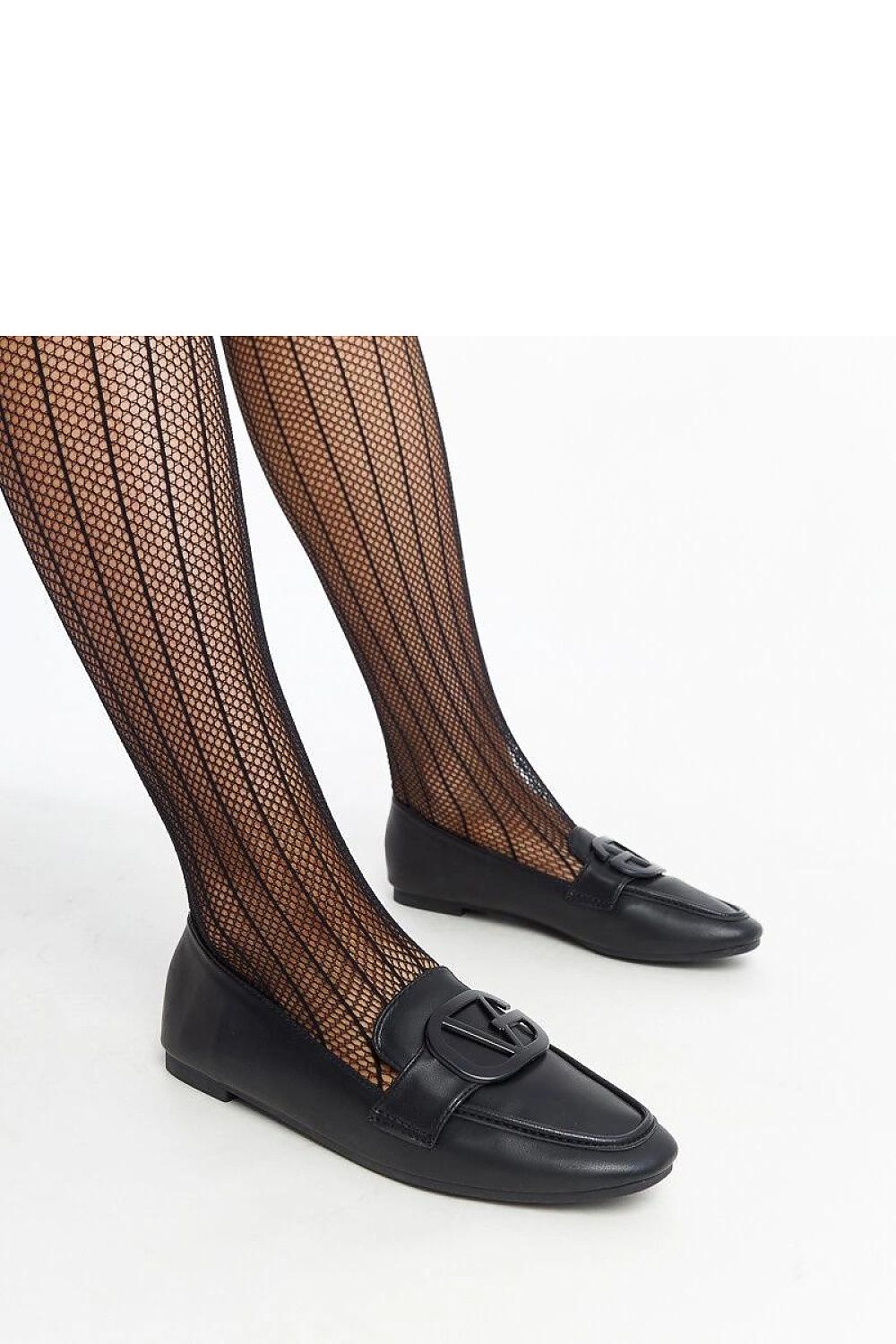 Luxurious Solea slip-on black moccasins crafted from eco-leather with a chic almond toe and rubber sole, ideal addition to sophisticated wardrobes.