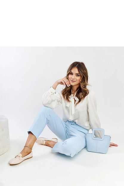 Luxurious Solea light beige moccasins made from eco leather, featuring a modern slip-on design ideal for summer wear.