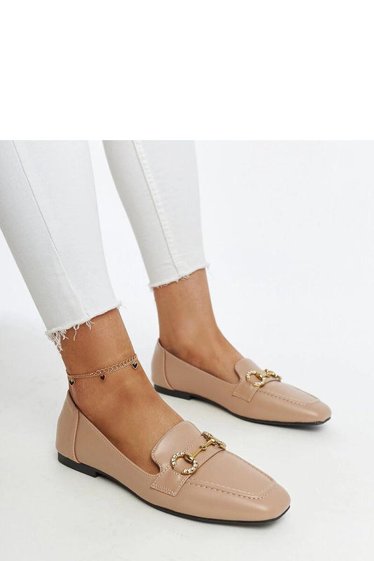 Elegant Areebah moccasins by Solea featuring eco-friendly leather, square toe design, and rhinestone buckle—perfect for stylish spring and summer wear.