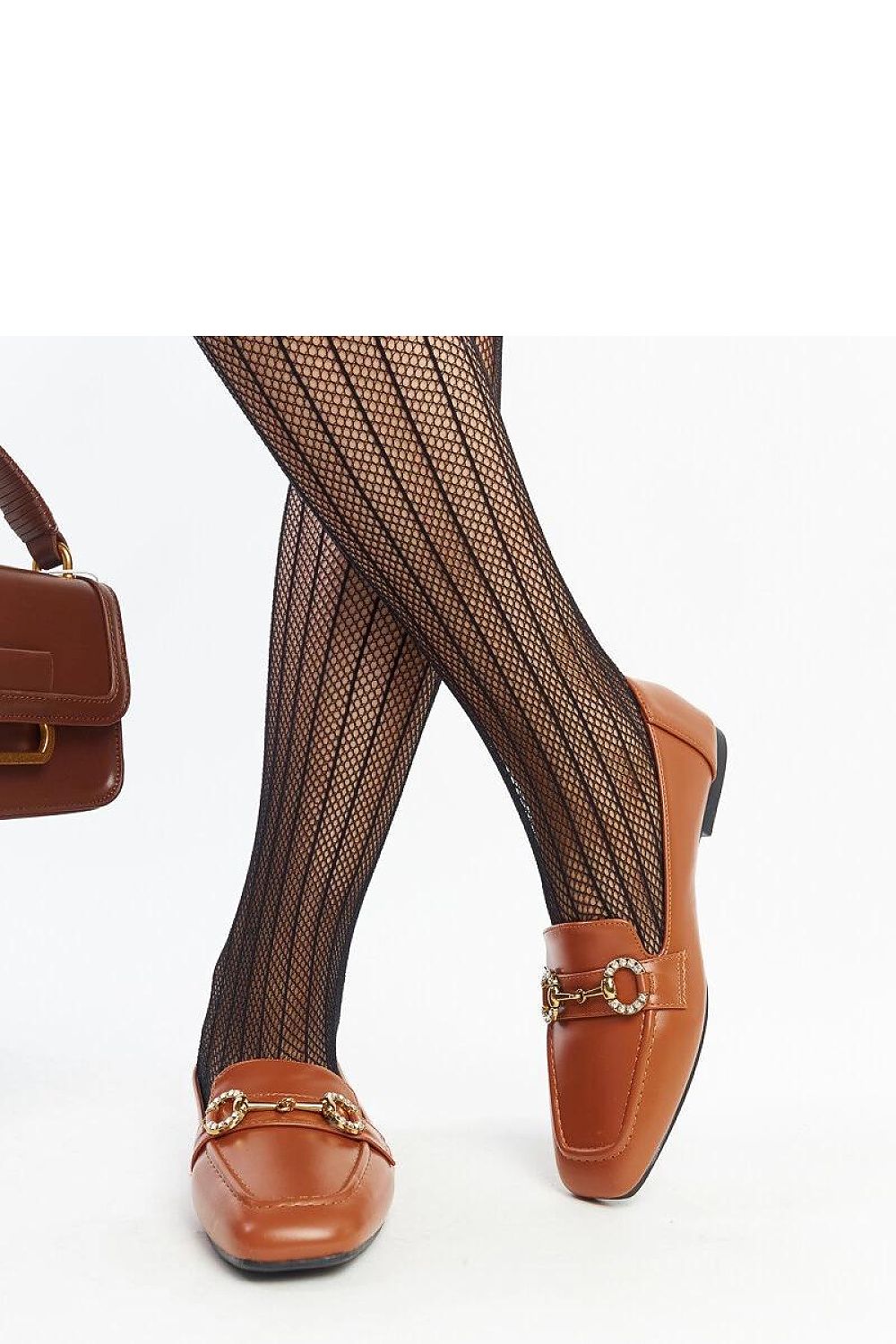 Chic eco-leather loafers with a buckle by Solea, offering exceptional comfort and a trendy square toe for women's spring-summer fashion.