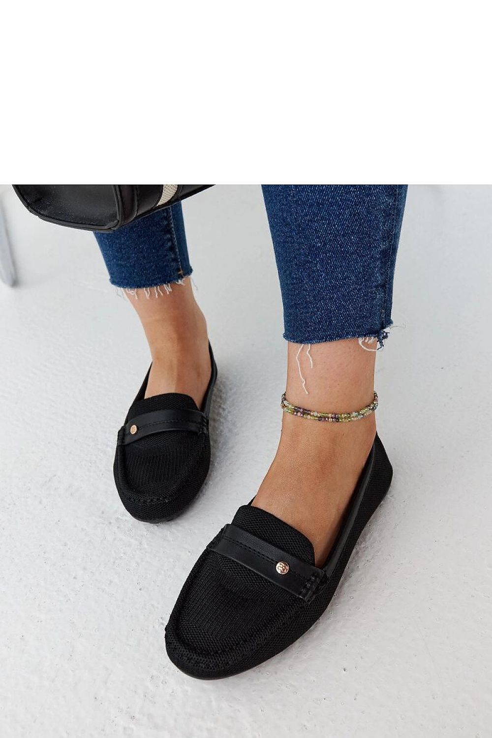 Overview shot of Mocassin Solea Beige Loafers, a must-have footwear from Solea for women seeking both comfort and fashion.