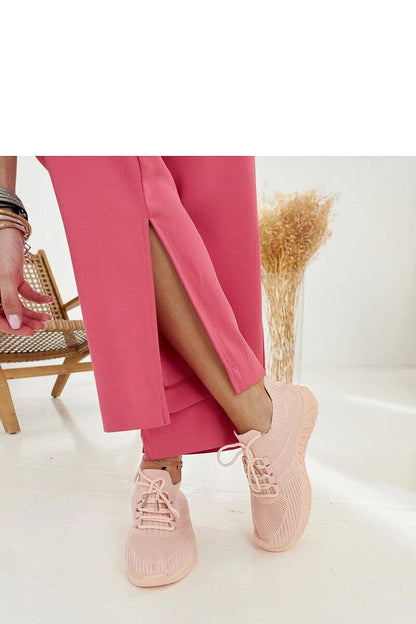 Luxurious beige fabric sneakers Ornella by Solea, blending fashion and functionality for the summer season.