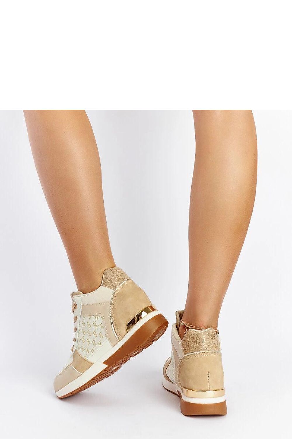 Solea Black Eco-Leather Wedge Sneakers paired with stylish summer outfits, emphasizing versatility and elegance.