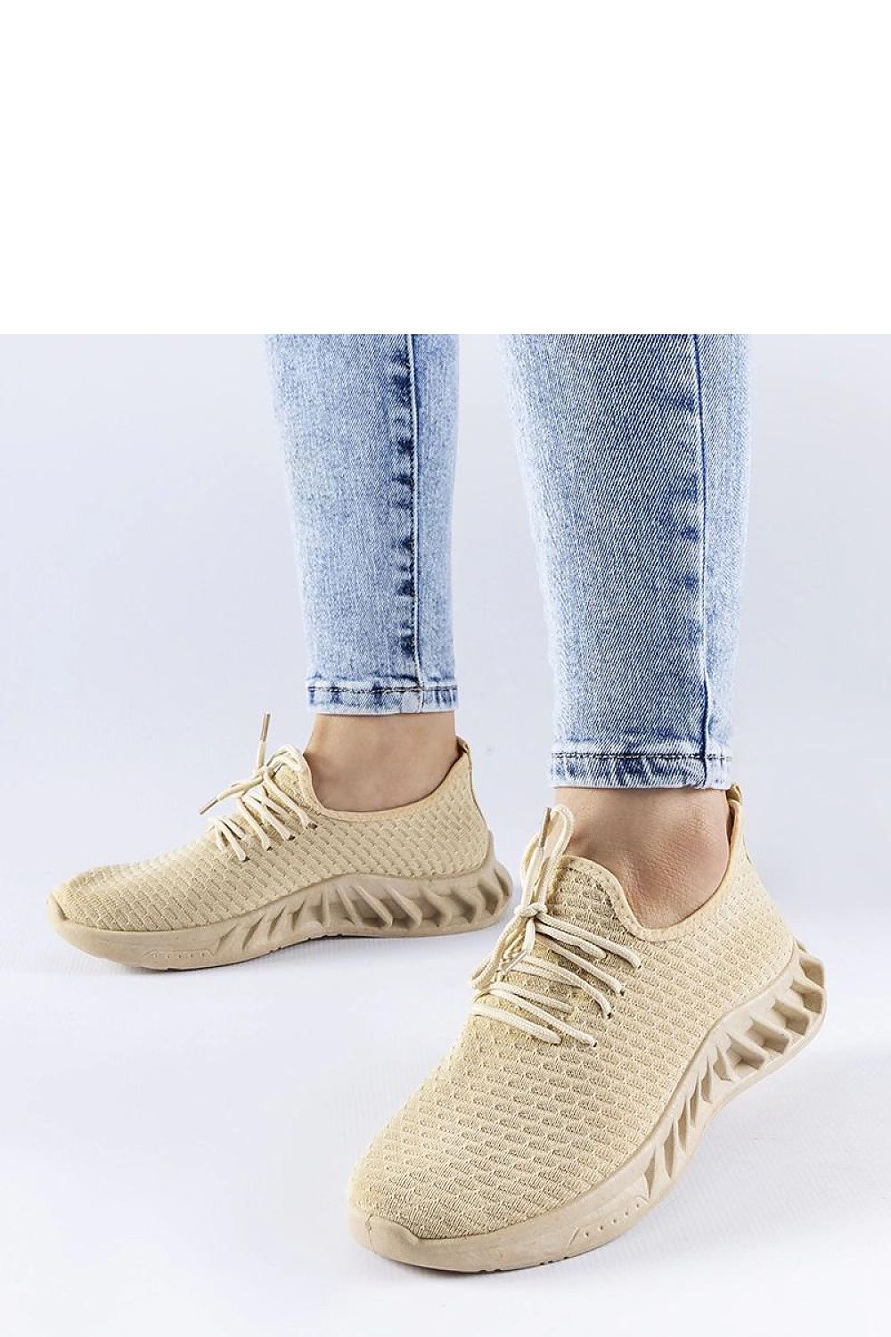 Solea Beige Fabric Sneakers showcasing luxury summer comfort, designed with a 4cm heel and premium breathable fabric, perfect for warm days.