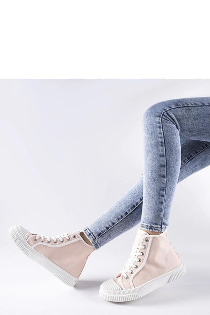 Exquisite Solea dark pink Pozzuolo high top sneakers featuring precise stitching and sturdy ankle support, ideal for long walks.