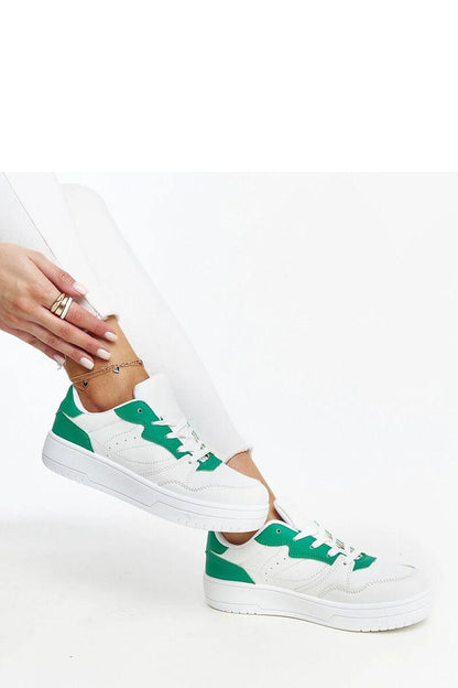 Stylish white and purple lace-up sneakers by Solea, designed for ultimate comfort and chic summer looks.