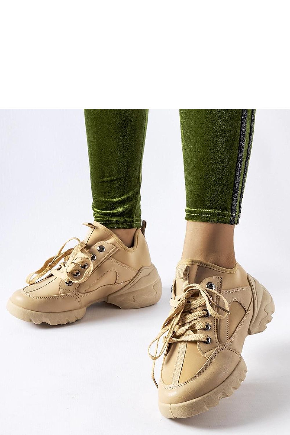 Solea Dark Beige Abal Sneakers showcasing lightweight comfort and modern design, ideal for summer wear, elevating your fashion with stylish elegance.