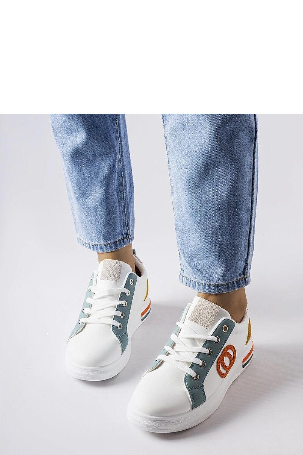 Stylish Solea White Eco Leather Sneakers featuring a Round Toe and Rubber Sole for Exceptional Comfort and Durability.