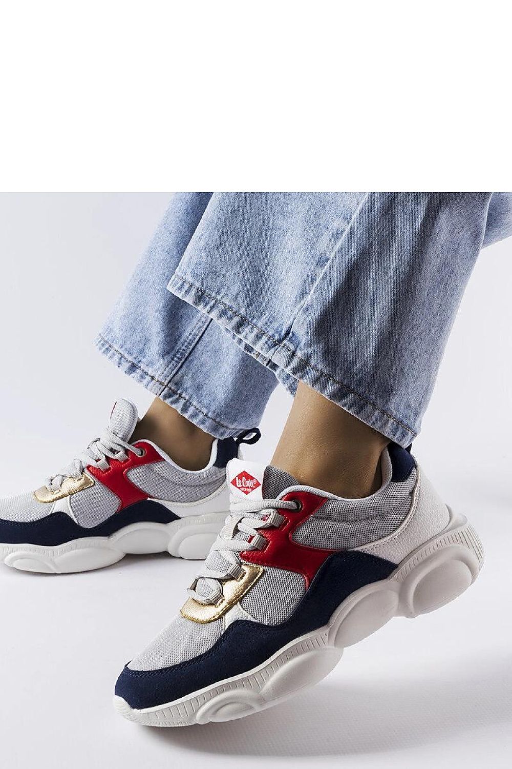 Solea Women's Stylish Gray Sports Shoes LCWL-20-39-032 on display, showcasing high-quality craftsmanship and elegant design, size EU 36-41.