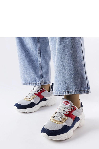 Close-up of Solea Women's Gray Sports Shoes LCWL-20-39-032, highlighting the durable fabric and practical lacing system for comfort and style.