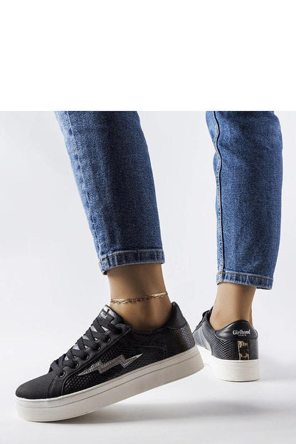 Solea black Vernadeau sneakers displayed on a stylish surface, showcasing their eco leather material and modern design, perfect for trend-setting women.