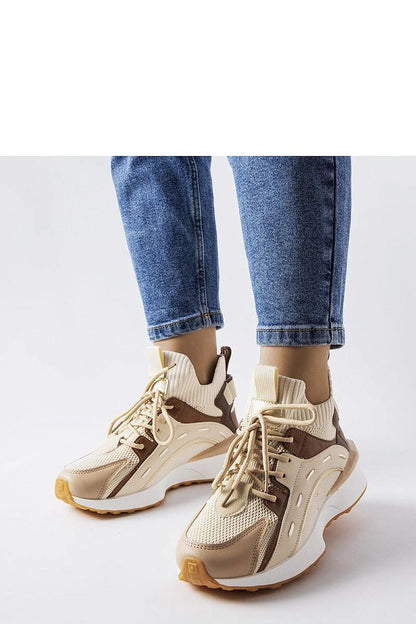 Solea Women's Beige Sports Sneakers - Elegant and durable design for active women, showcasing style and comfort for workouts and casual outings.