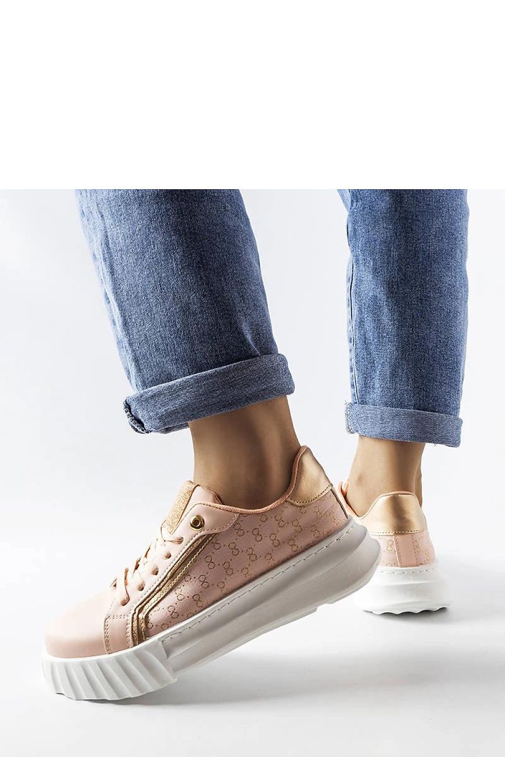 Luxury Giuseppe platform sneakers in black eco leather by Solea, featuring lace-up style and a modern 4 cm heel.