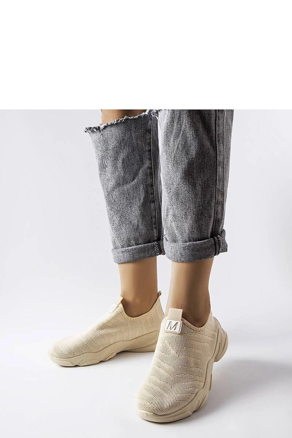 Luxurious Solea women's beige sports shoes Aaron, EU size 36-41, showcasing stylish design perfect for summer casual outfits.