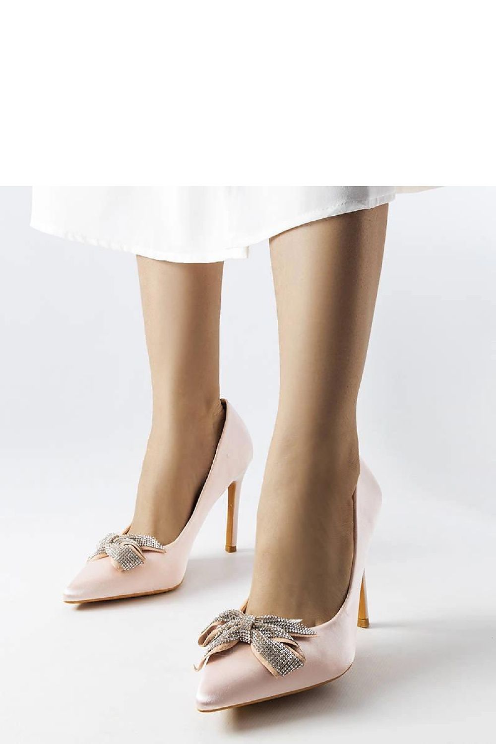 Solea's Elegant High Heel Stilettos in Neon Pink, featuring a modern bow detail and versatile beige sole, designed for comfort and style.