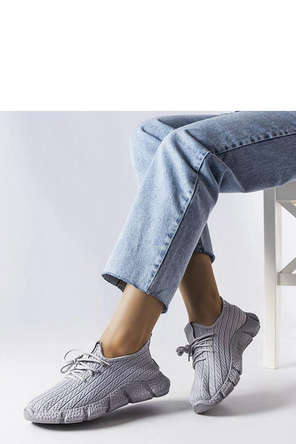 Élodie women's sneakers in grey by Solea, showcasing stylish comfort and modern design suitable for various occasions.