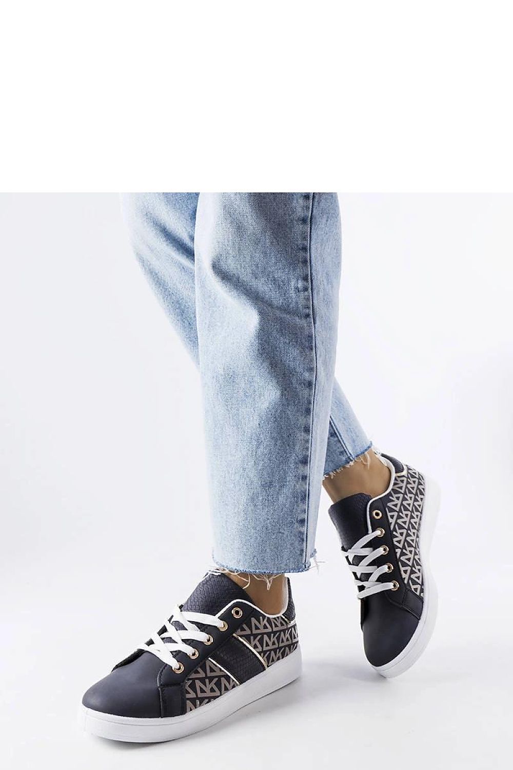 Solea black Bolduc monogram sneakers displayed elegantly, ideal for women seeking both style and comfort in summer.