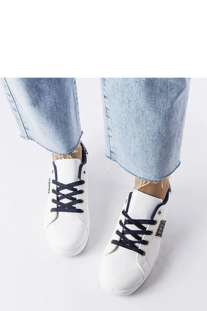 Chic Solea White Sneakers Sauriol, adorned with distinctive accents, providing both fashion and comfort for women's summer footwear collection.