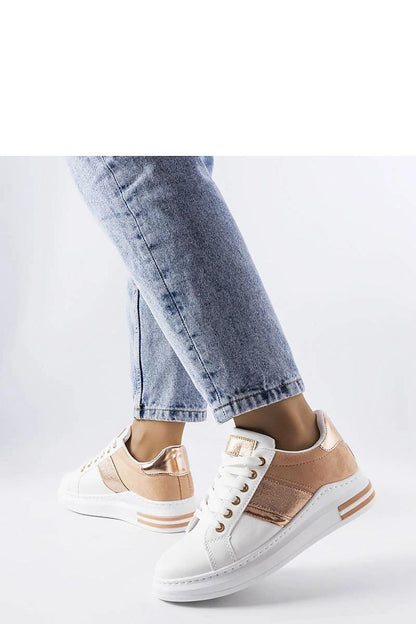 Chic Solea women's white sneakers with pink inserts, ideal for summer fashion and casual outings.