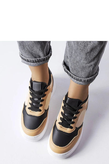 Close-up of Solea Classic Black Sneakers for Women, highlighting the luxurious materials and intricate laced closure for a refined fit and fashionable comfort.