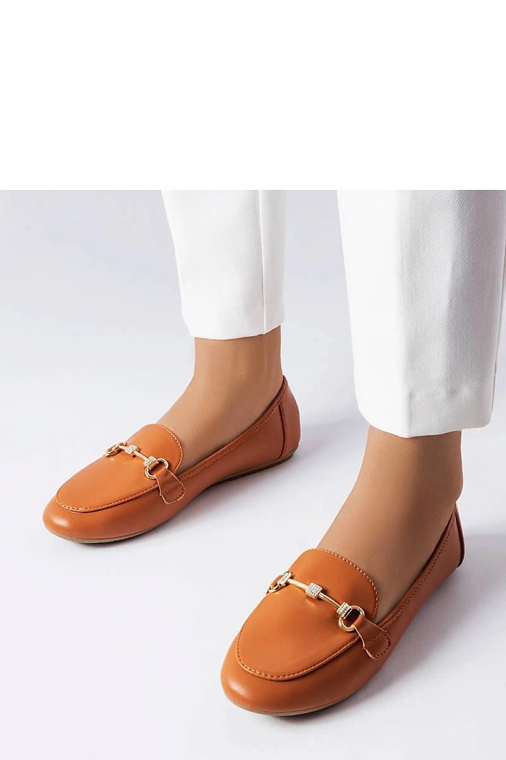 Luxury Brown Decorative Moccasins by Solea, crafted from soft eco leather with elegant design features and distinctive stitching, perfect for summer styling.