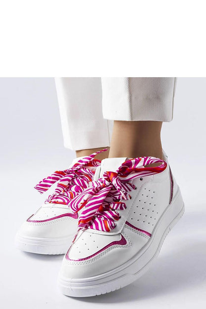 Luxury white Pryor sneakers with elegant ribbon lace detail, designed by Solea, perfect summer footwear for chic style.