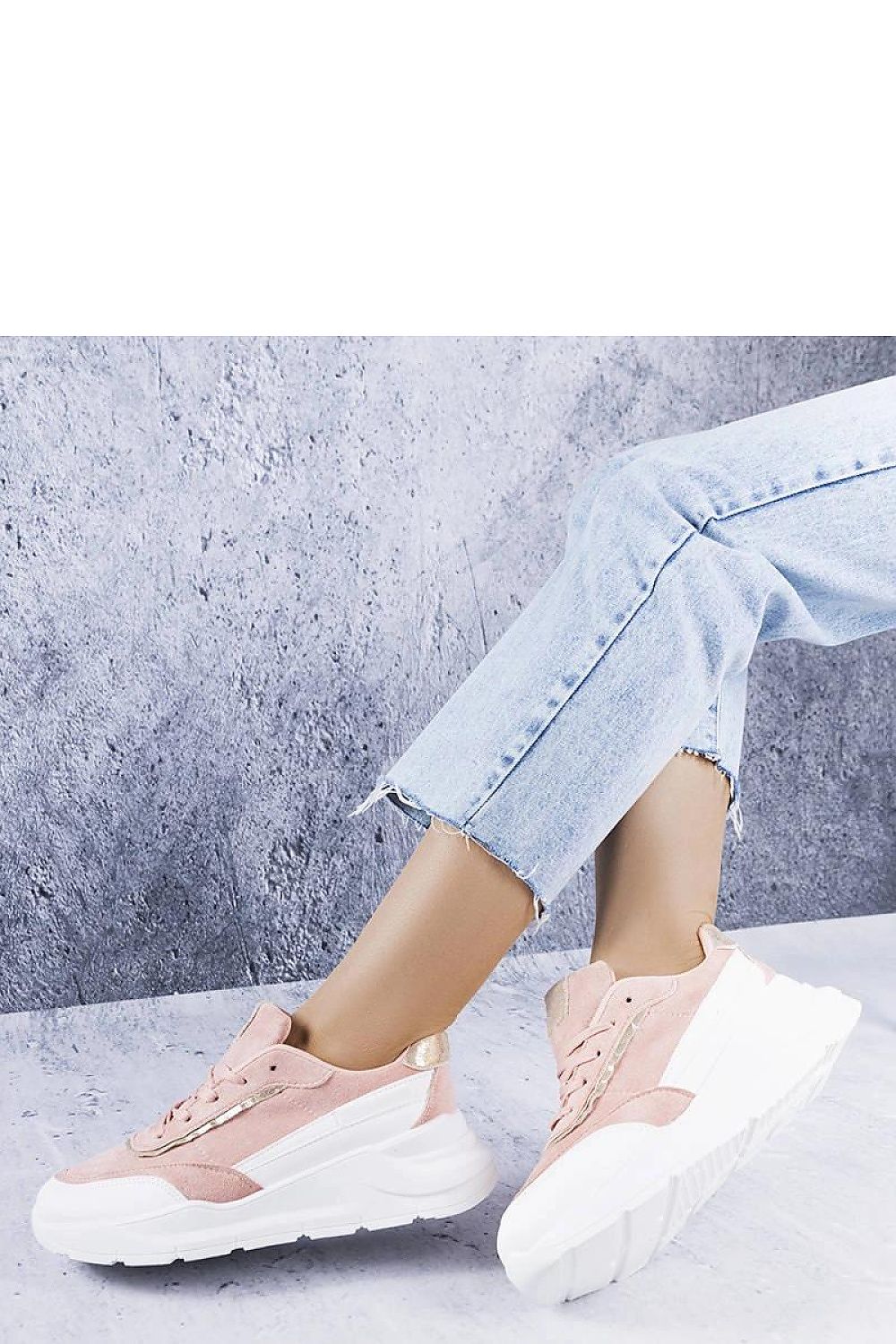 Luxury eco-suede pink sneakers with lace-up closure by Solea, showcasing a chic and stylish design perfect for summer fashion.