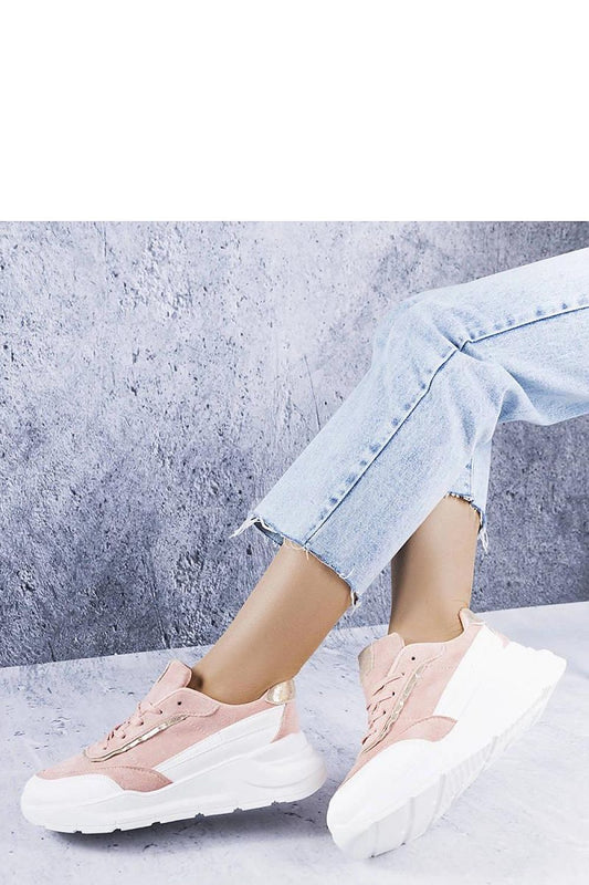 Luxury eco-suede pink sneakers with lace-up closure by Solea, showcasing a chic and stylish design perfect for summer fashion.
