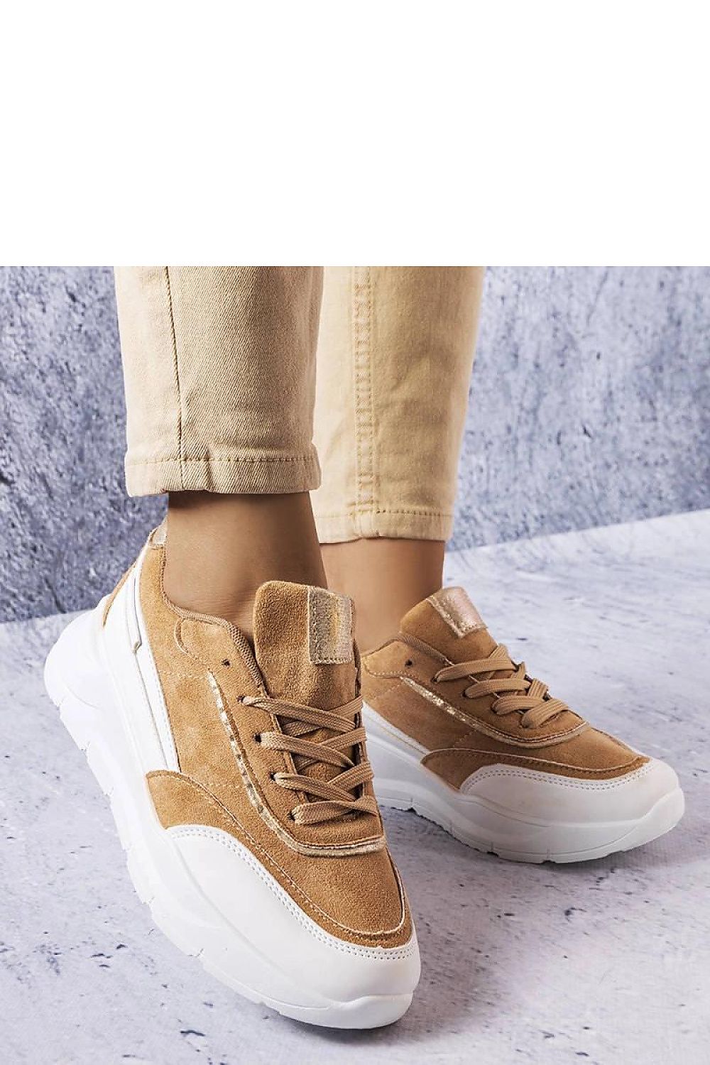 Lifestyle shot of Solea's luxury pink sneakers styled with summer outfits, highlighting their versatility and fashionable appeal.