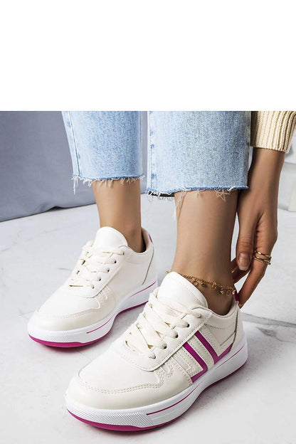 Solea Olympia Cream Pink Sneakers showcasing stylish lace-up design and delicate pink accents, perfect for summer elegance, EU sizes 36-41.