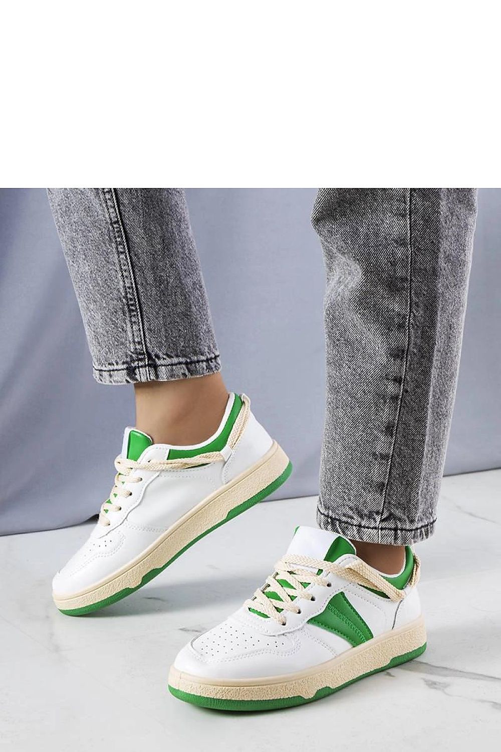 Solea Women's Marcella Sneakers in white and pink, featuring a stylish lace-up design, perfect for summer elegance and comfort.