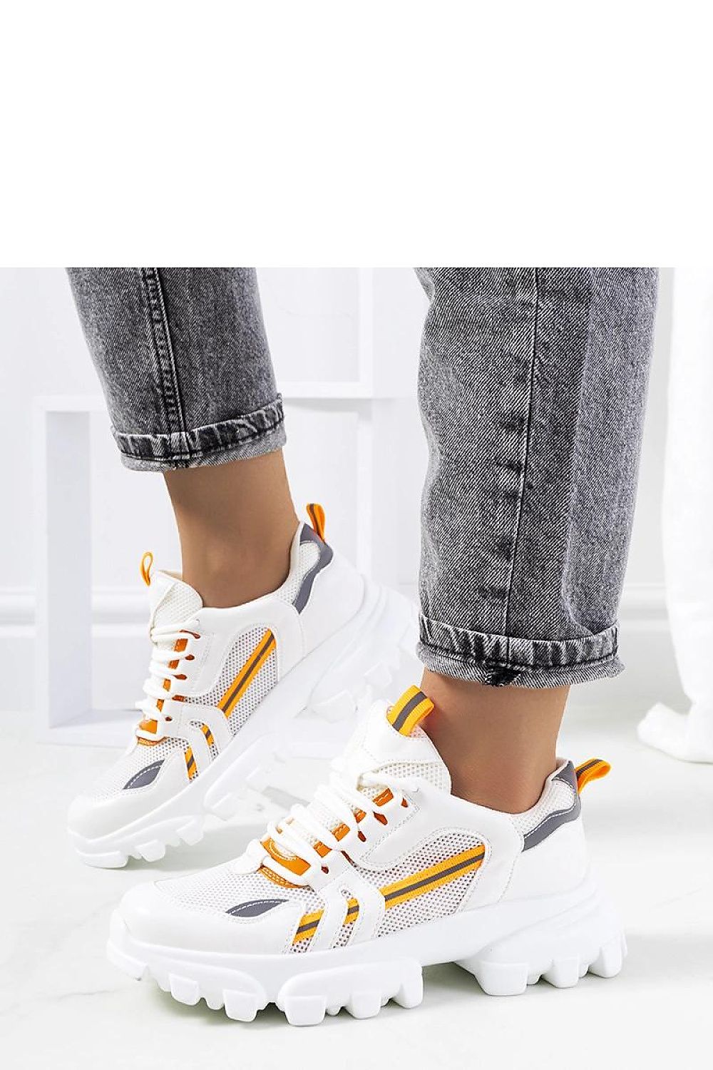 Luxury white women's sneakers Bernier by Solea featuring a fashionable sporty design and high-quality faux leather construction, perfect for stylish summer outfits.