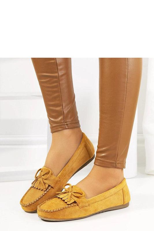 Elegant luxury camel suede moccasins for women by Solea, showcasing a stylish slip-on design in eco-friendly material.