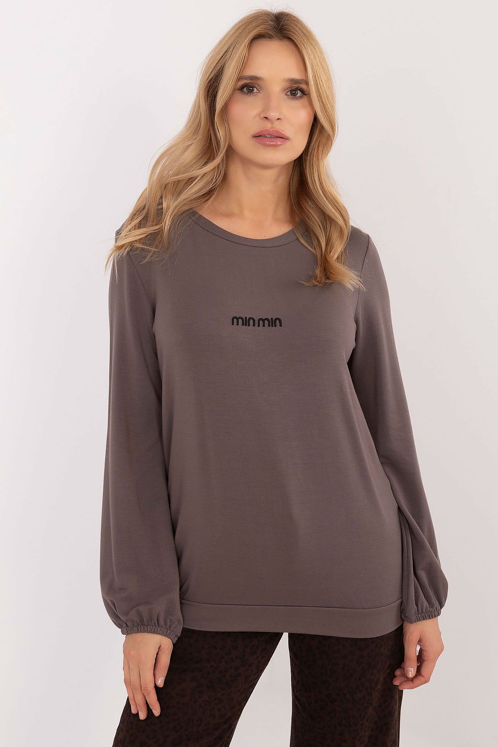 Versatile long sleeve blouse by Relevance, blending comfort and elegance with its breathable micro modal fabric and chic design.